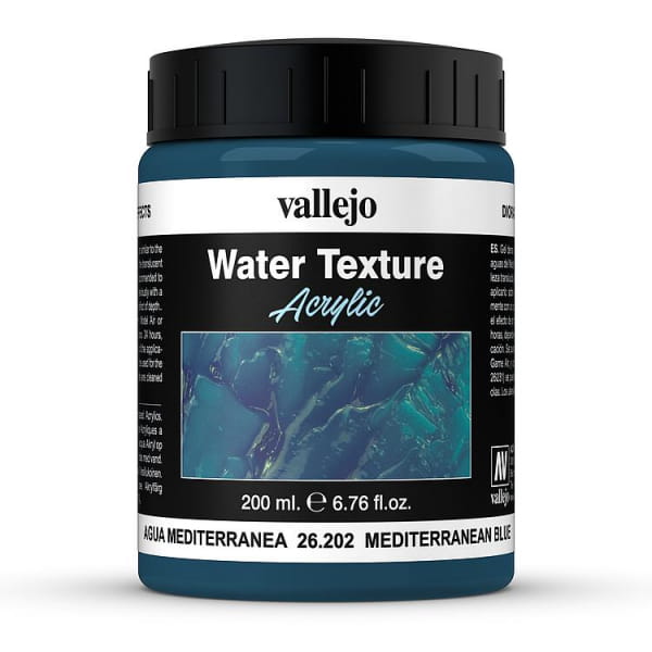 Vallejo Water Effects Meditteran Blue (200 ml)