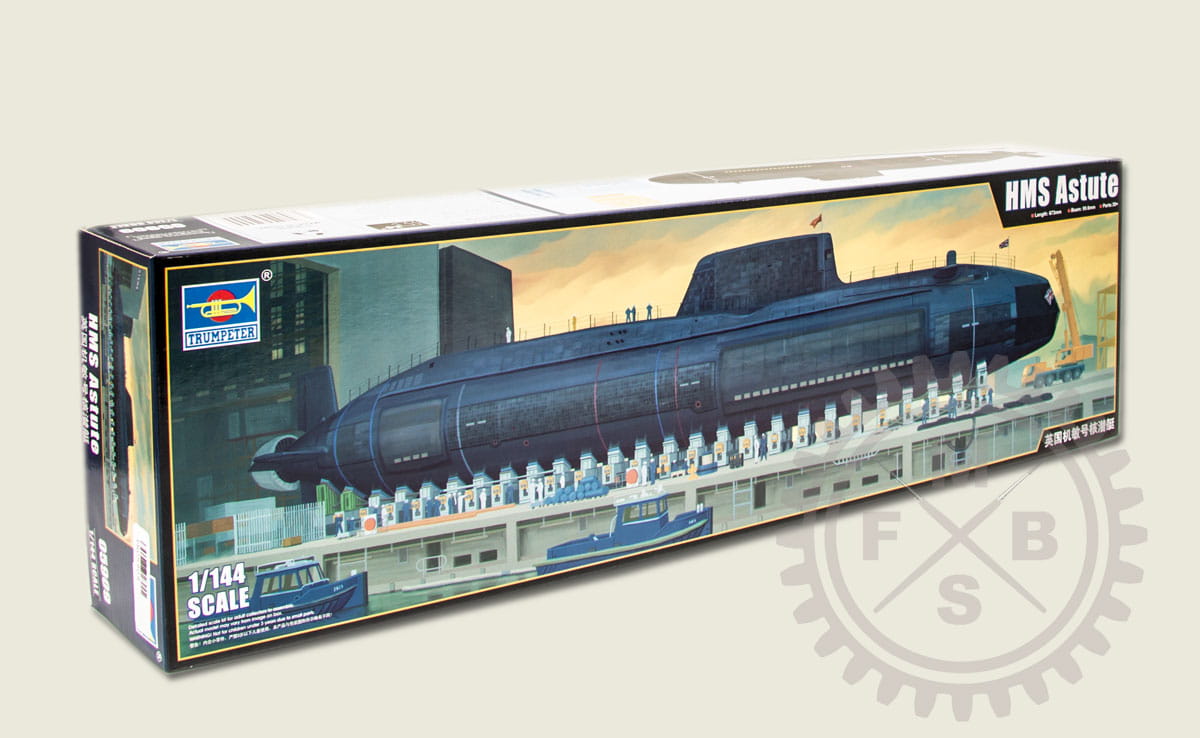 Trumpeter Model Kit TRU5909 HMS Astute UBoat / 1144 Der