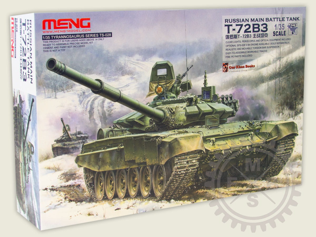 Meng Models No Me Ts028 Russian Main Battle Tank T 72b3 1 35 Panzer Model Kits