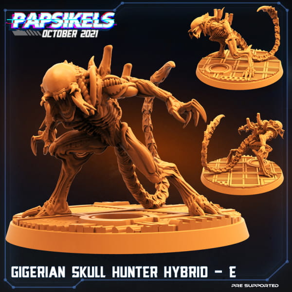 Gigerian Skull Hunter Hybrid - E