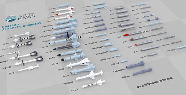 Russian Aircraft Armament / 1:48