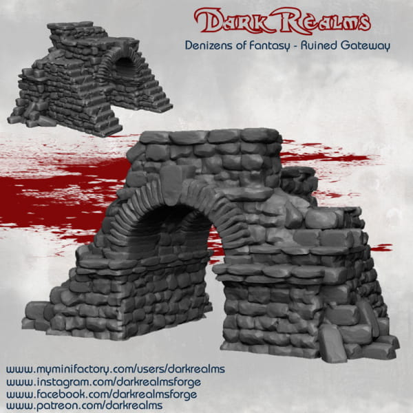 Denizens of Fantasy - ruined Gateway